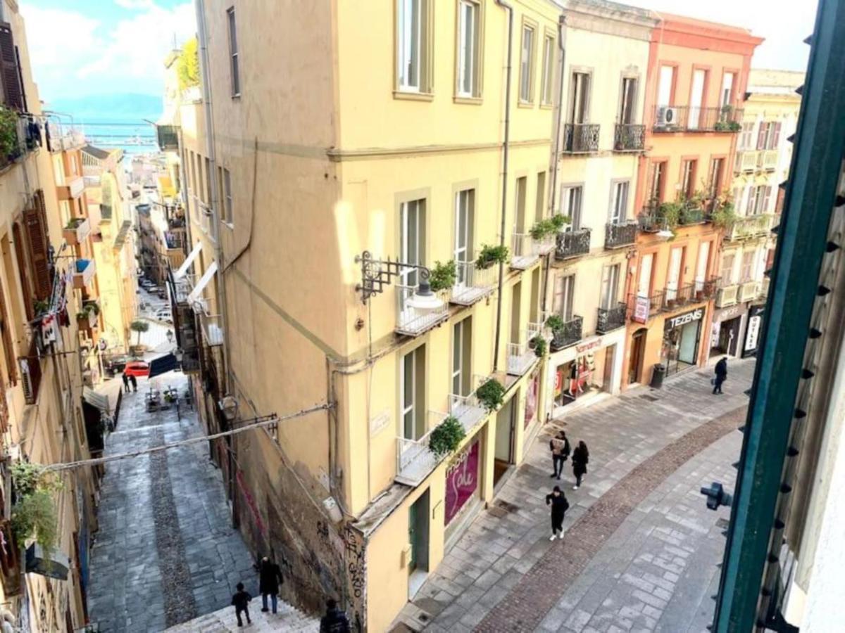 Panorama Di Mare Suite Via Cima Cagliari Centro Exteriör bild