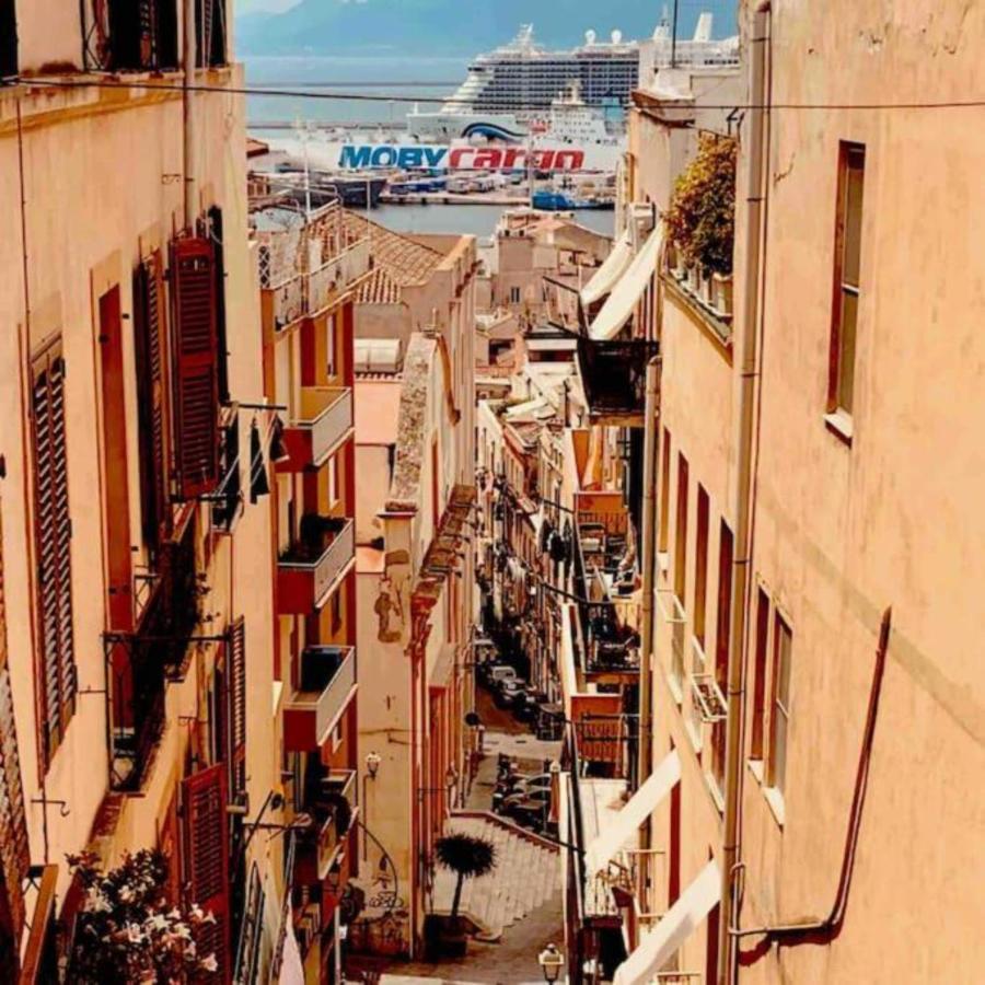 Panorama Di Mare Suite Via Cima Cagliari Centro Exteriör bild