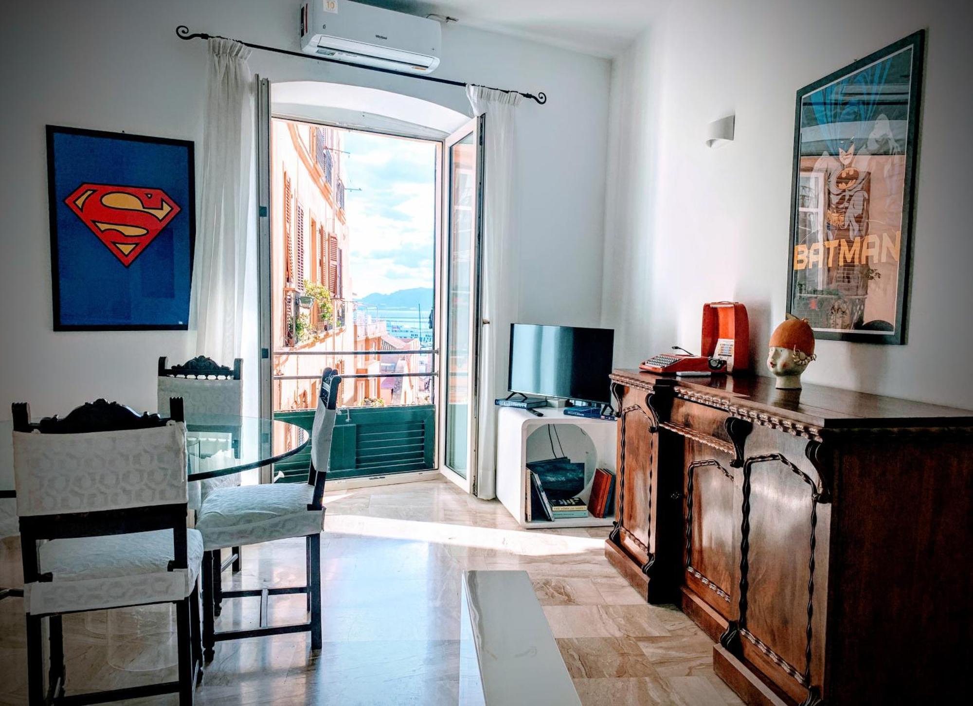 Panorama Di Mare Suite Via Cima Cagliari Centro Exteriör bild